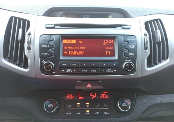Kia Sportage cena 66500 przebieg: 74000, rok produkcji 2014 z Chrzanów małe 631